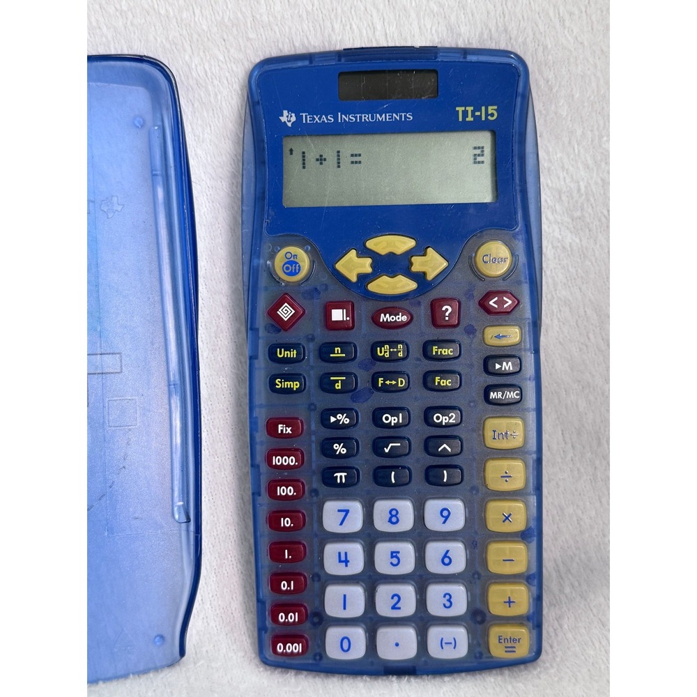 Texas Instruments TI-15 Explorer Elementary Calculator